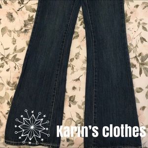 Blue Jeans: stretch flare